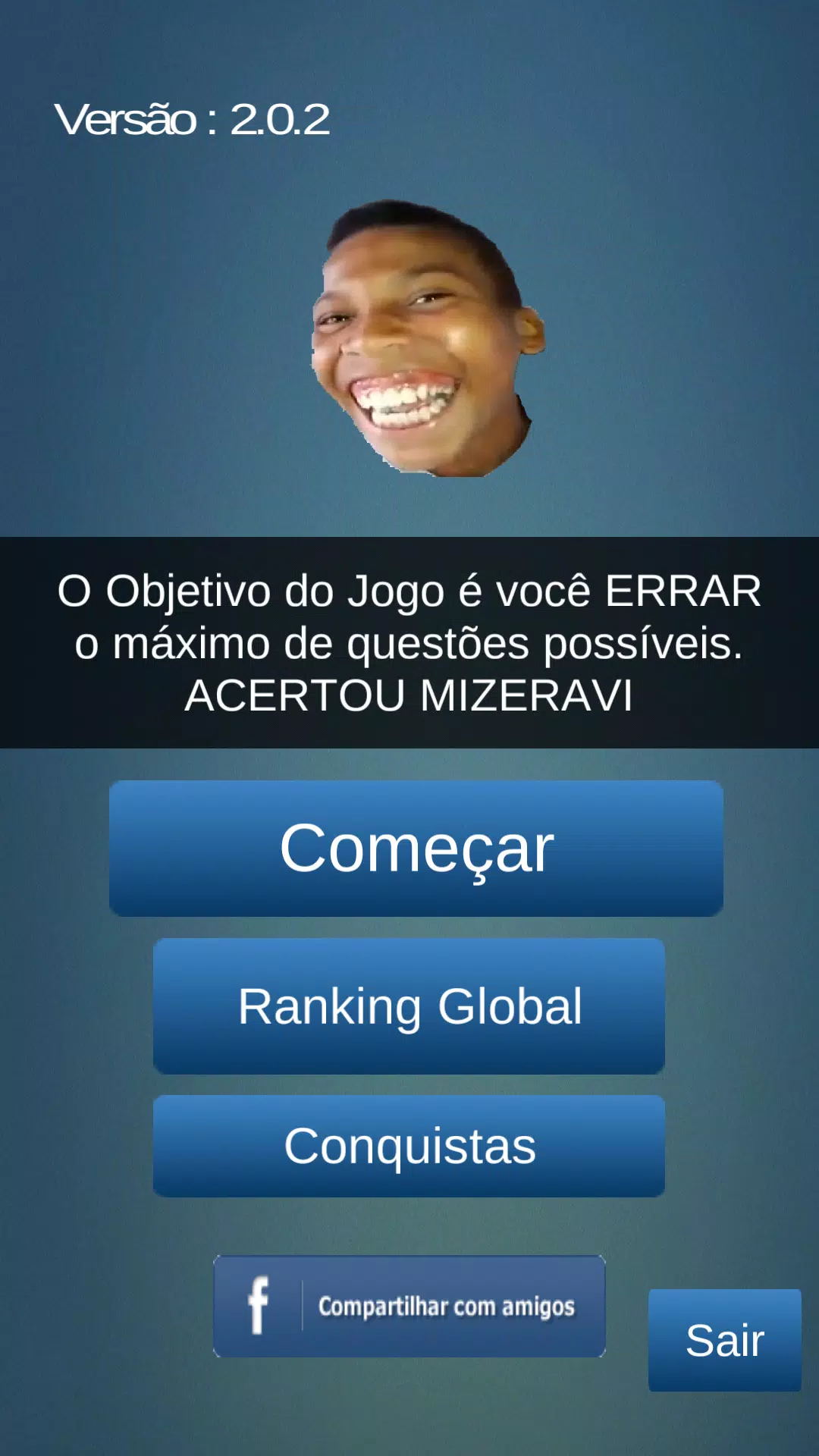Mizeravi Matemática Quiz Скриншот 1