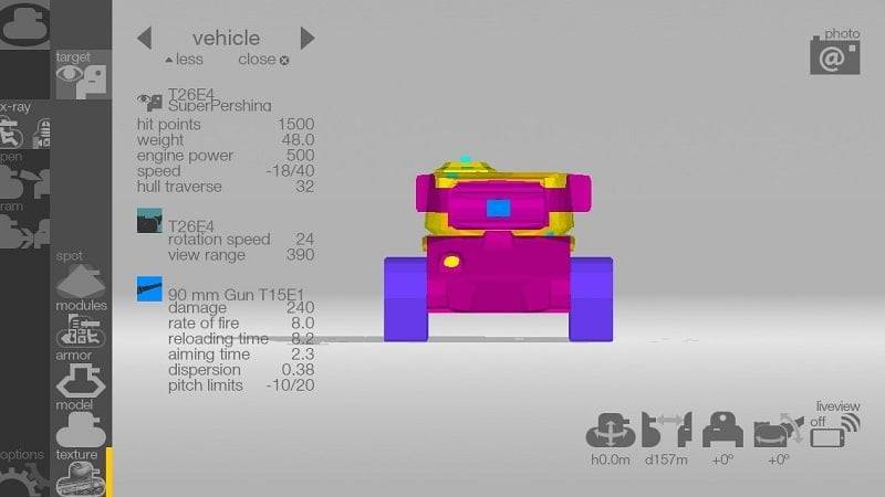 Schermata Armor Inspector 3