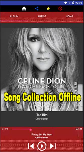 Celine Dion Offline Captura de tela 2