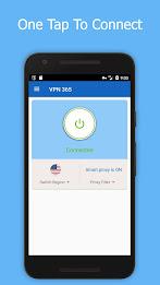 Schermata VPN 365 - Secure VPN Proxy 1