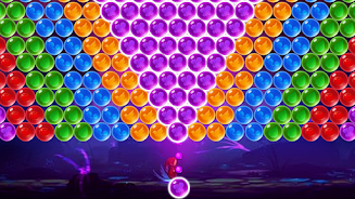 Bubble Shooter Magic Forest Schermafbeelding 2