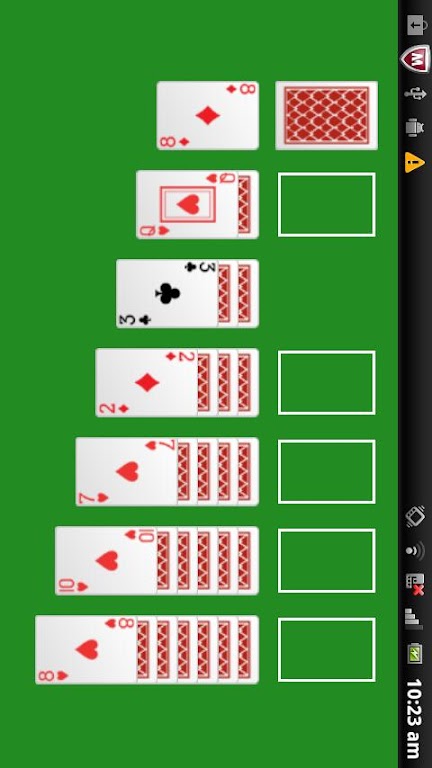 A - Solitaire card game Captura de pantalla 1