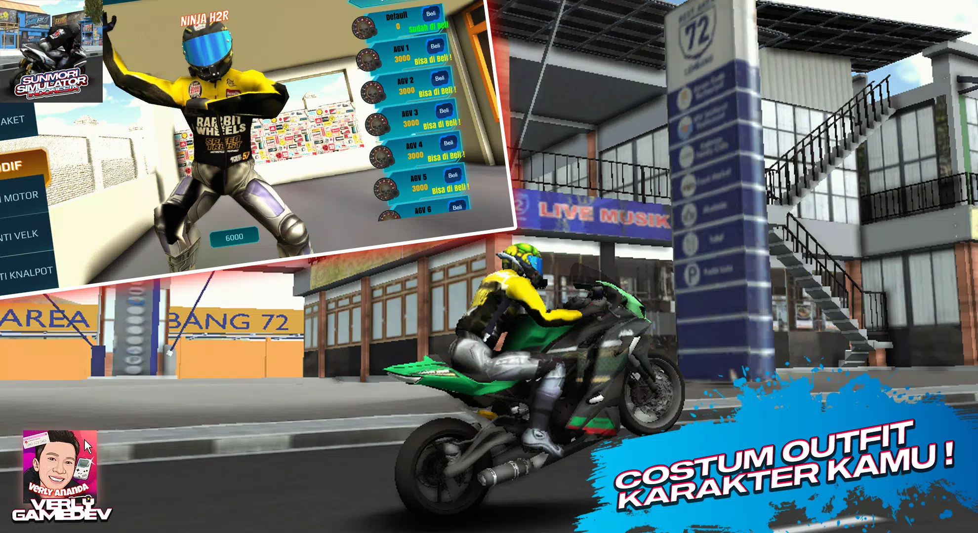 Sunmori Simulator Indonesia 3D スクリーンショット 4