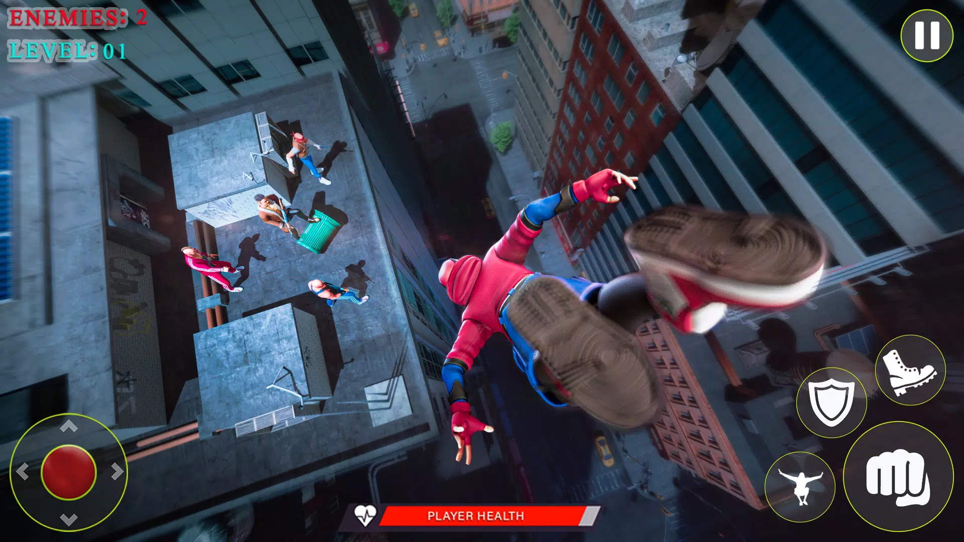 Spider Fighter Hero Man 3d スクリーンショット 4