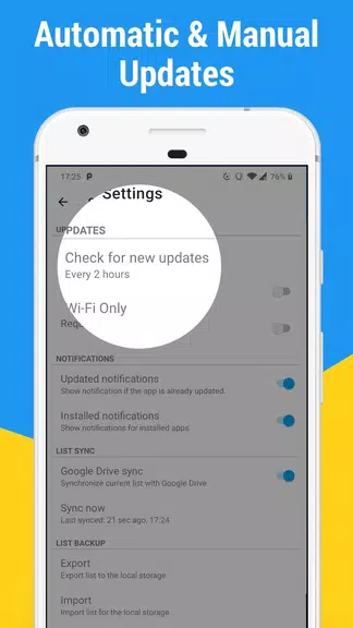 App Watcher: Check Update Capture d’écran 4