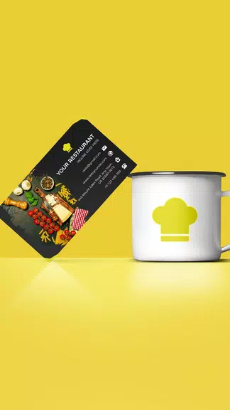 Visiting Card Maker With Photo Capture d’écran 2