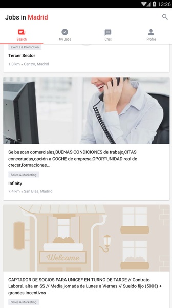 Job Today: Easy Job Search スクリーンショット 1