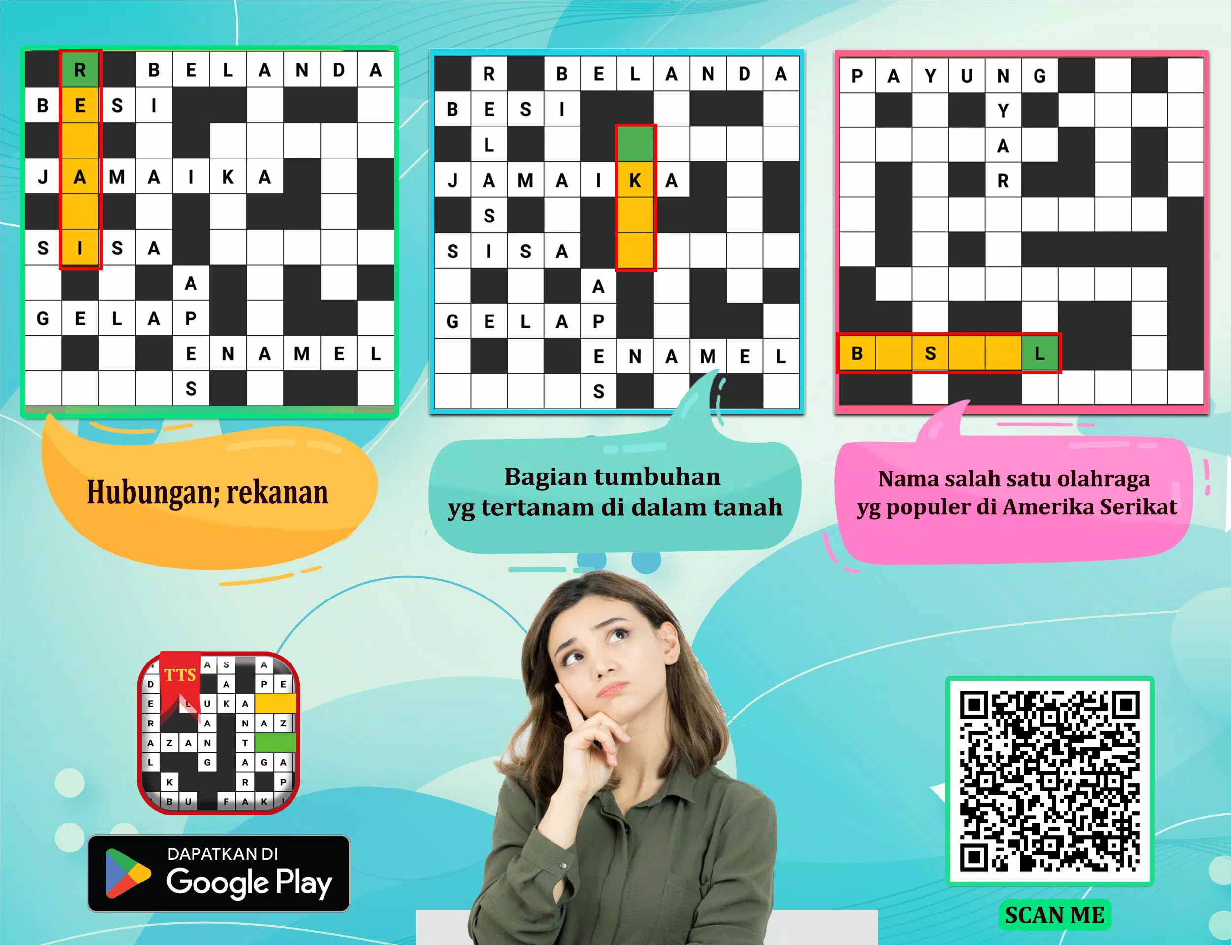 TTS Asli - Teka Teki Silang应用截图第4张