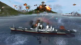 WARSHIP BATTLE:3D World War II Captura de pantalla 3