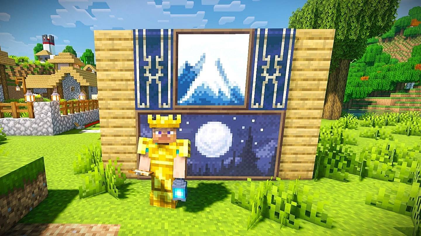 “ Minecraft中的艺术：掌握绘画创作”