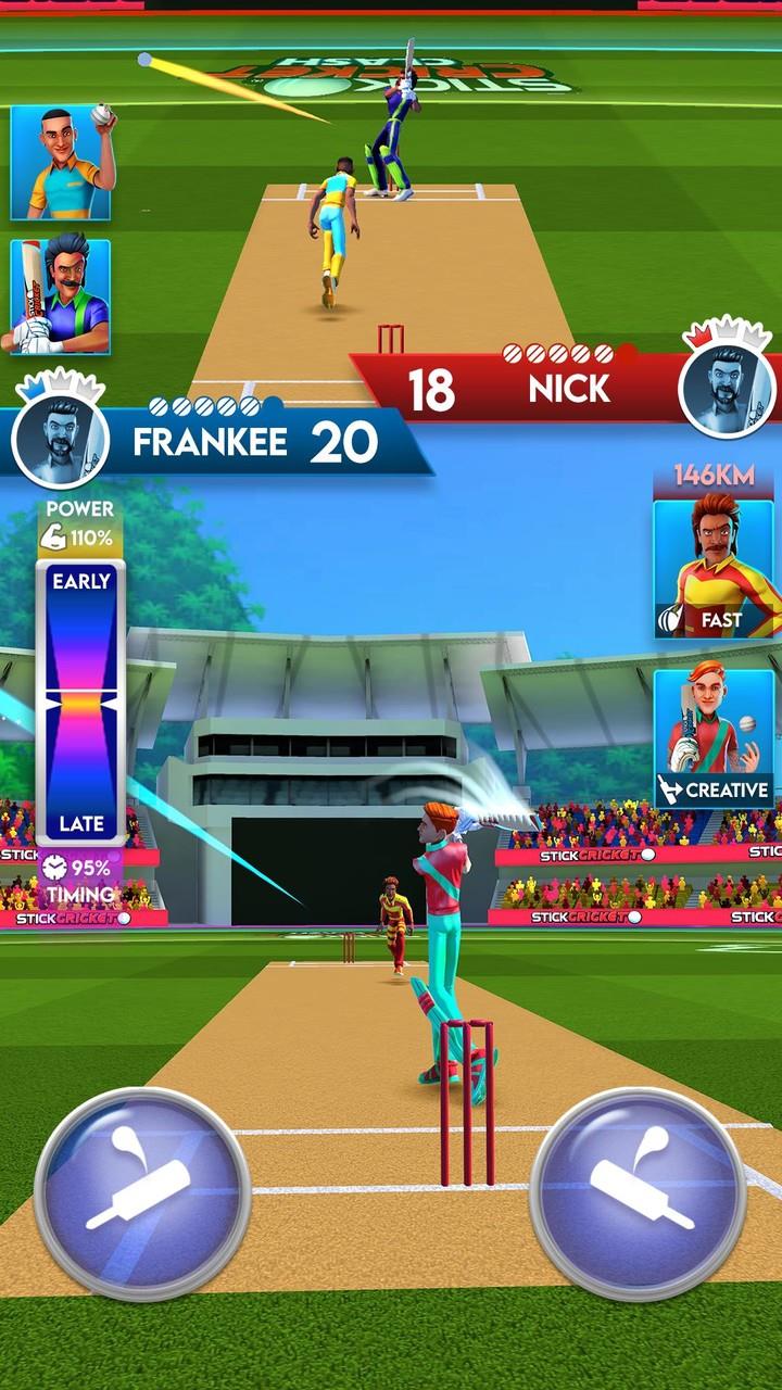 Stick Cricket Clash ภาพหน้าจอ 1