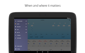 Yandex Weather Schermafbeelding 2