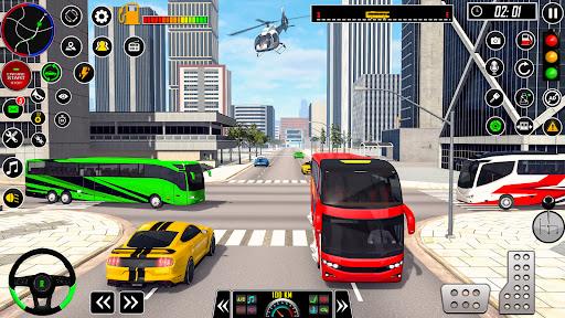 Grand City Racing Bus Sim 3D Capture d’écran 2