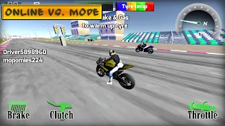 Motorbike 3D Drag Race 스크린샷 3