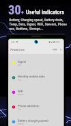 PowerLine: status bar meters ภาพหน้าจอ 2