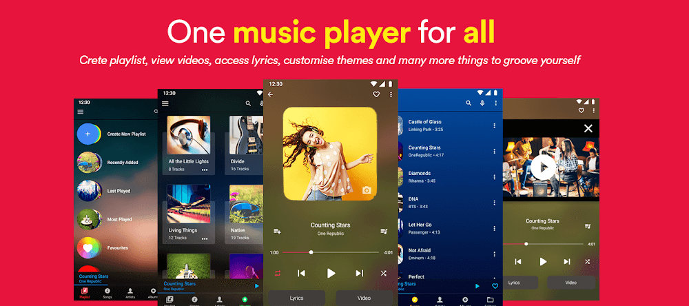 Musikplayer - Audify Player Capture d’écran 1