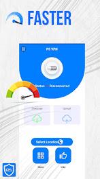 PS VPN -Fast & Secure Browsing ဖန်သားပြင်ဓာတ်ပုံ 1