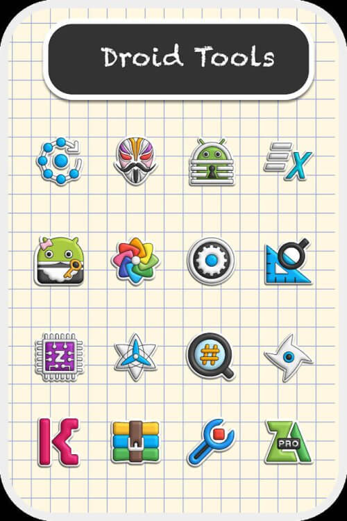 Poppin icon pack Mod ภาพหน้าจอ 4