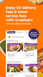 Grubhub: Food Delivery स्क्रीनशॉट 4