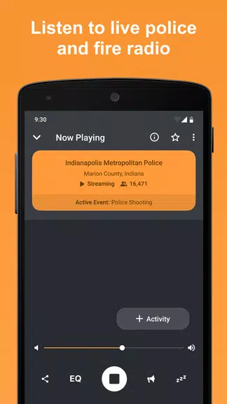 Schermata Scanner Radio - Police Scanner 1