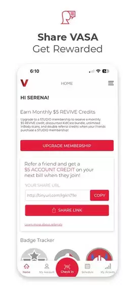 VASA Fitness Capture d’écran 1