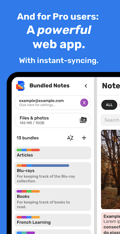 Bundled Notes + Lists + To-do Screenshot 1