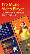 Music Player - Video Player スクリーンショット 1