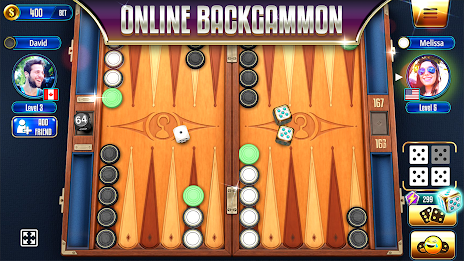 Backgammon Legends Online Capture d'écran 2