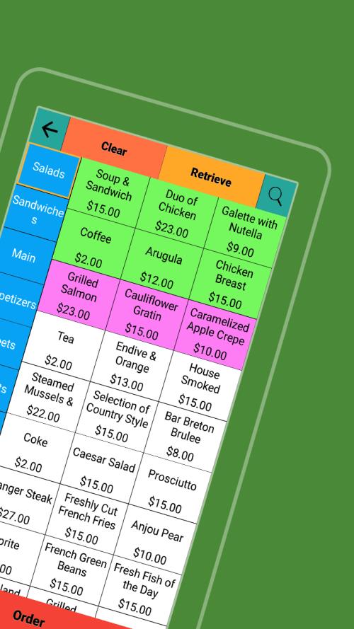 Restaurant Point of Sale Screenshot 2