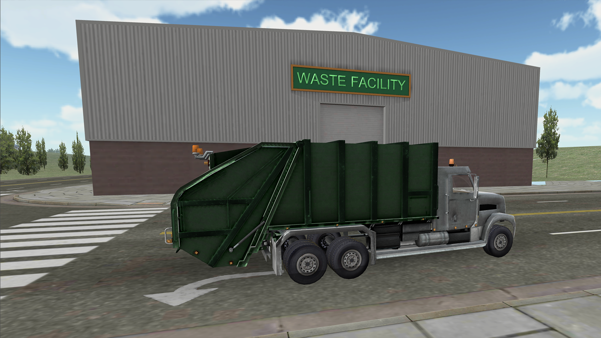 City Simulator: Trash Truck स्क्रीनशॉट 2