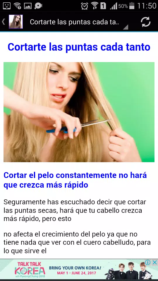 7 tips para cabello perfecto スクリーンショット 2