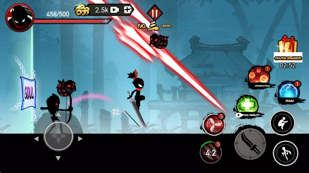 Stickman Fighting Spirit Captura de tela 4