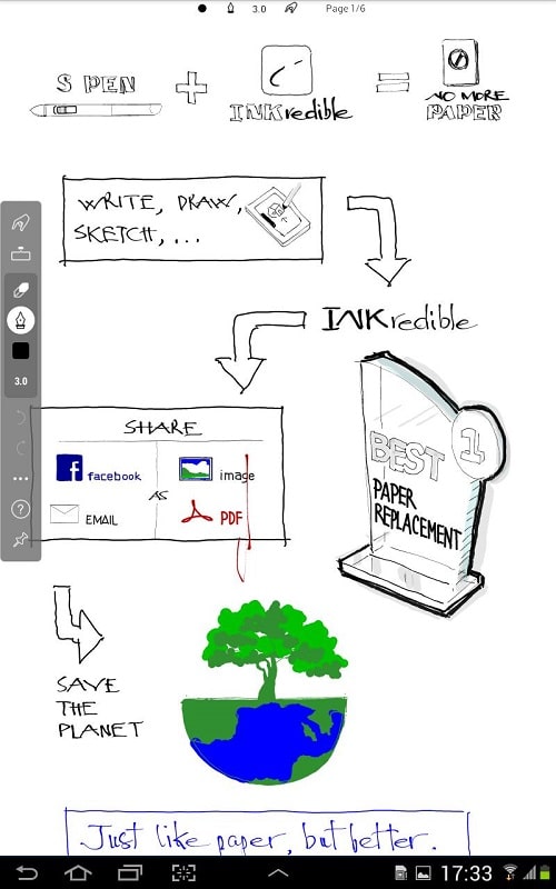 INKredible - Handwriting Note Screenshot 2