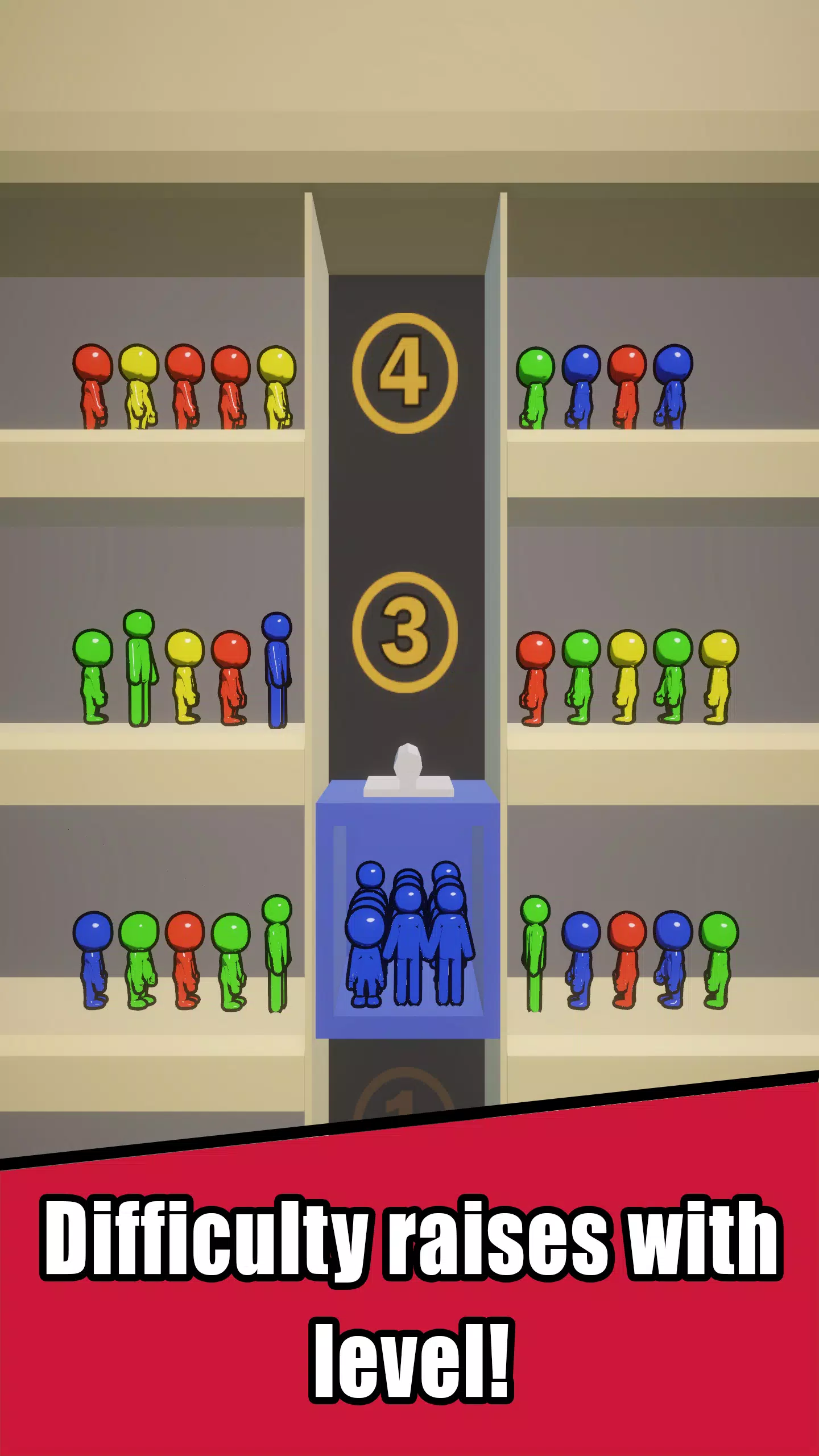 Lift Traffic: elevator game Скриншот 3