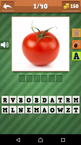 Vegetables Quiz Screenshot 1