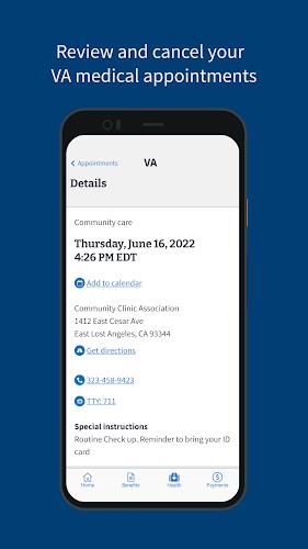 VA: Health and Benefits स्क्रीनशॉट 4
