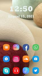 Samsung A12 Launcher स्क्रीनशॉट 2