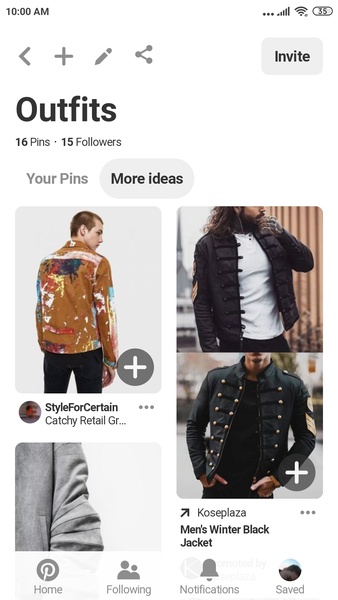 Pinterest Lite應用截圖第2張