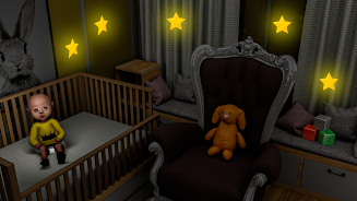 Scary Baby Pink Horror Game 3D Captura de tela 2