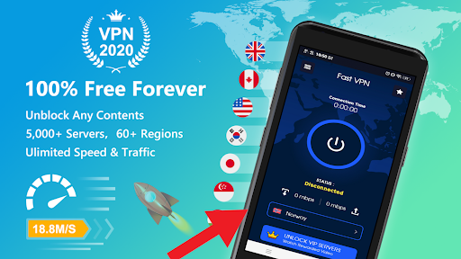 Fast Vpn 2024 |  Secure VPN ဖန်သားပြင်ဓာတ်ပုံ 1