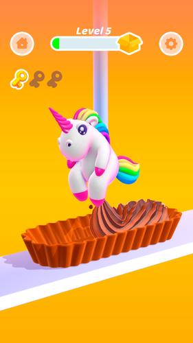 Perfect Cream: Icing Cake Game Screenshot 1