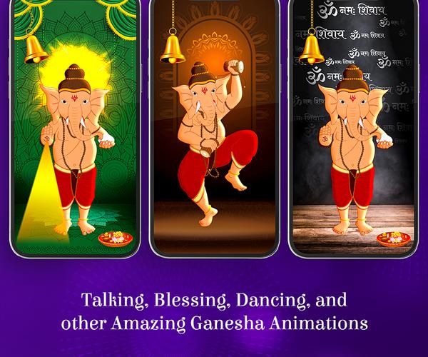 Talking & Dancing Ganesha スクリーンショット 1