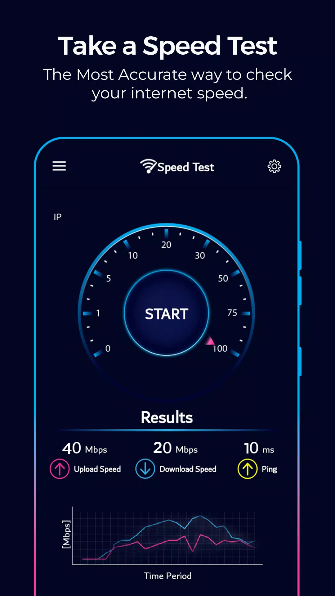 Speed Test - Wifi Speed Test स्क्रीनशॉट 1