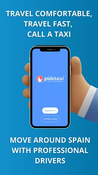 PideTaxi - Taxi in Spain 스크린샷 1