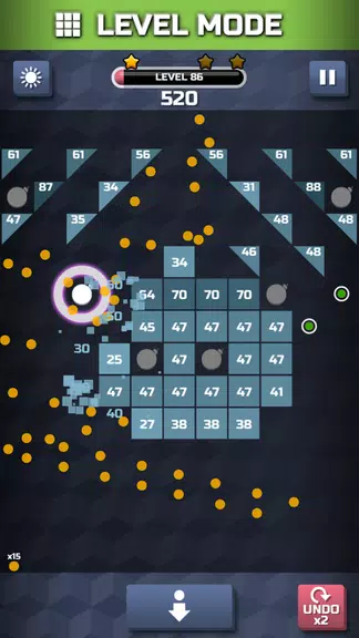 Bricks breaker(Shoot ball) Screenshot 4