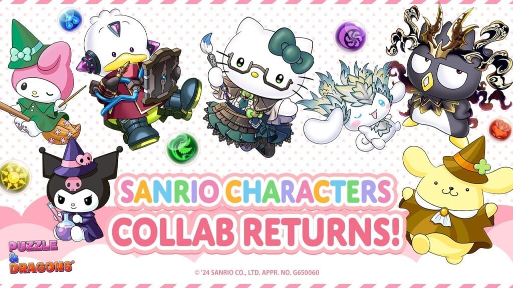 Sanrio сотрудничает с Puzzle & Dragons