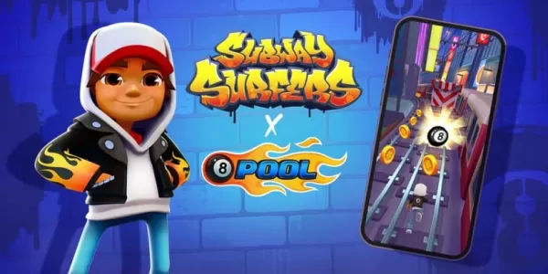 Subway Surfers to team up with Miniclip\'s other hit 8-Ball Pool for first time