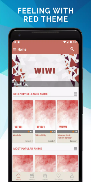 WiWi Anime TV স্ক্রিনশট 1