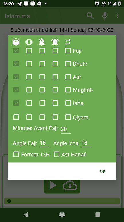 Islam.ms Prayer Times & Qiblah應用截圖第4張