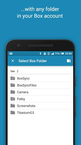 Autosync for Box - BoxSync Captura de tela 4